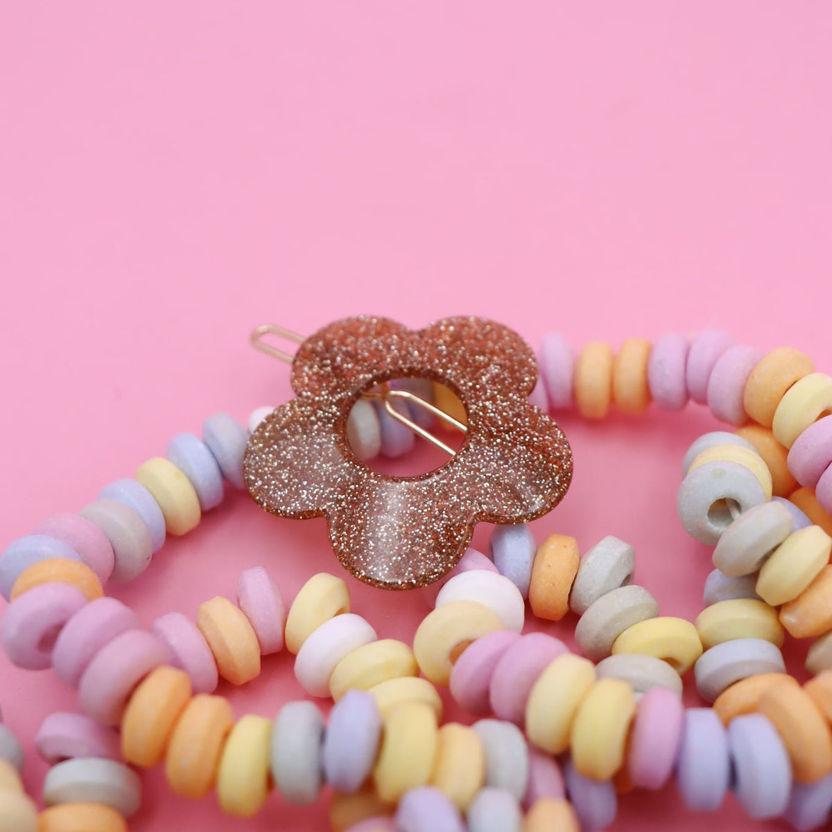 Barrette Marguerite – Golden