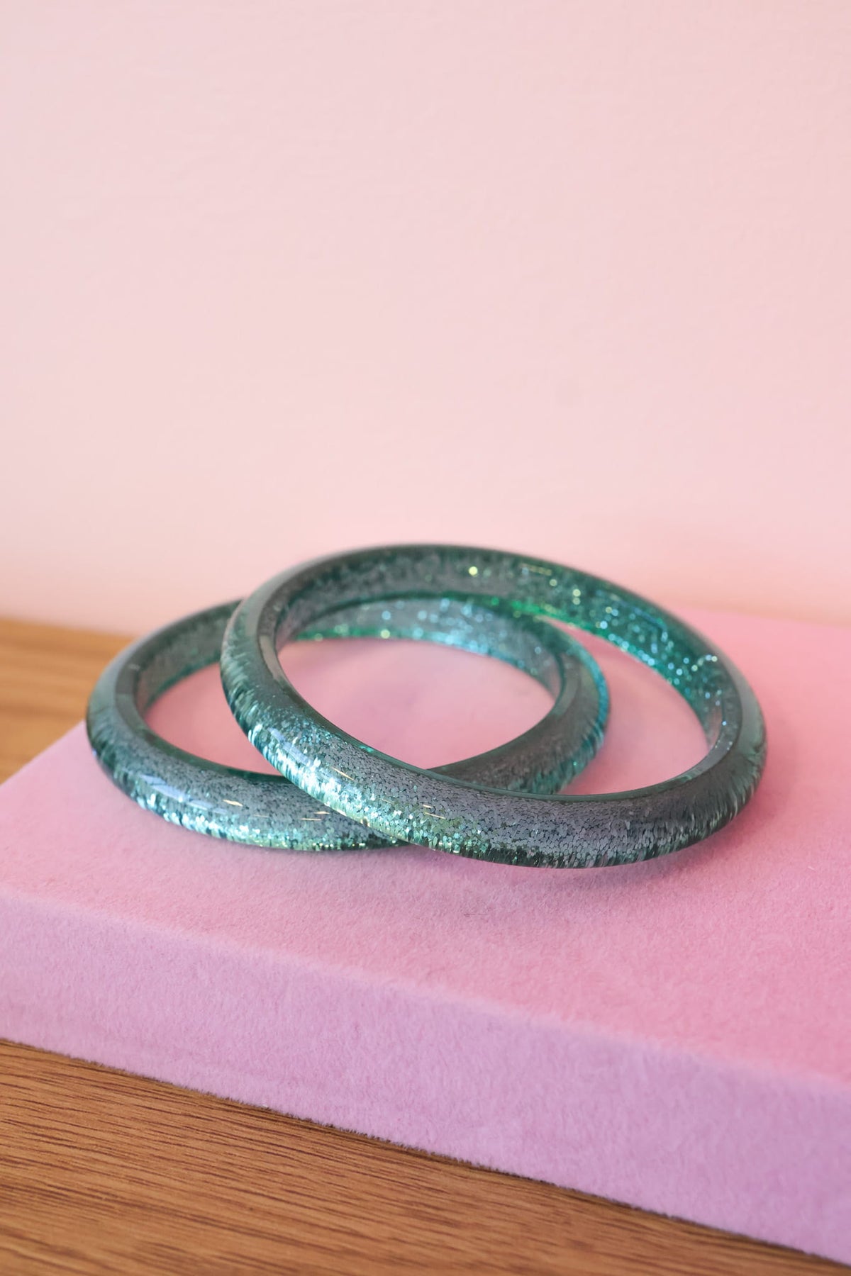 Jonc à paillettes – Turquoise