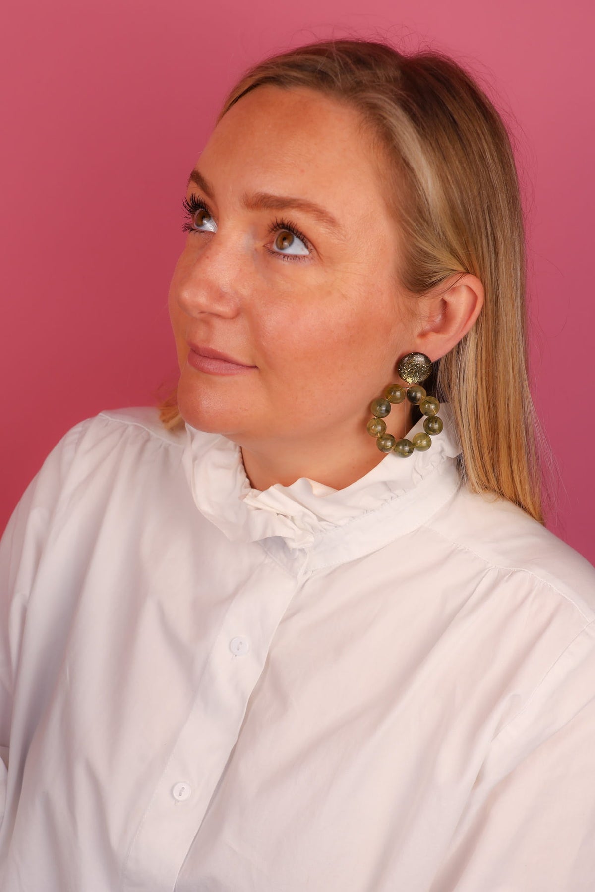 Boucles d’oreilles Gigi – Kaki