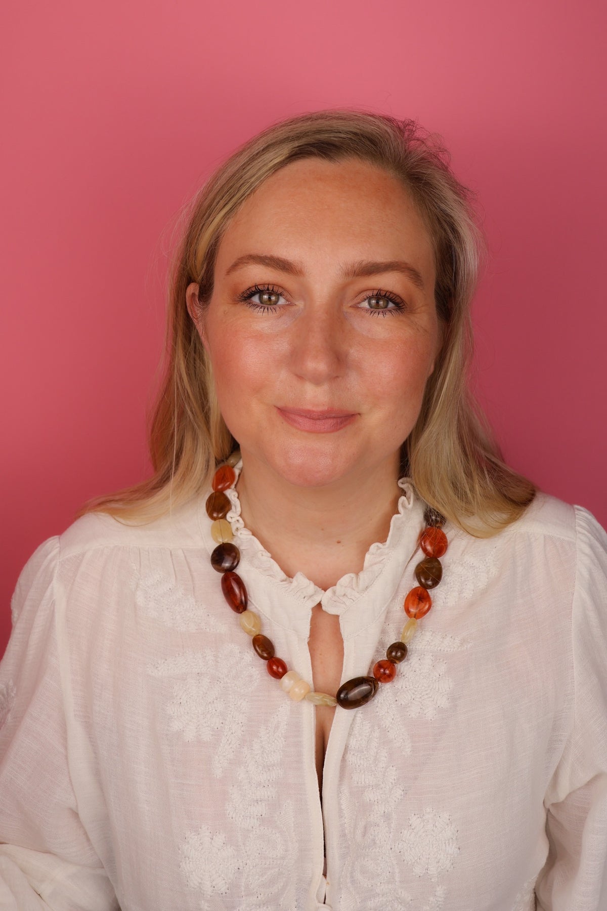 Collier Palma - Multicolore Marron