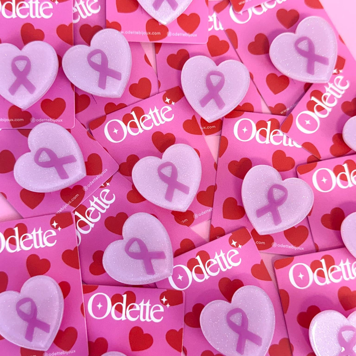 Broche Octobre Rose – Odette Bijoux x Les Rubies