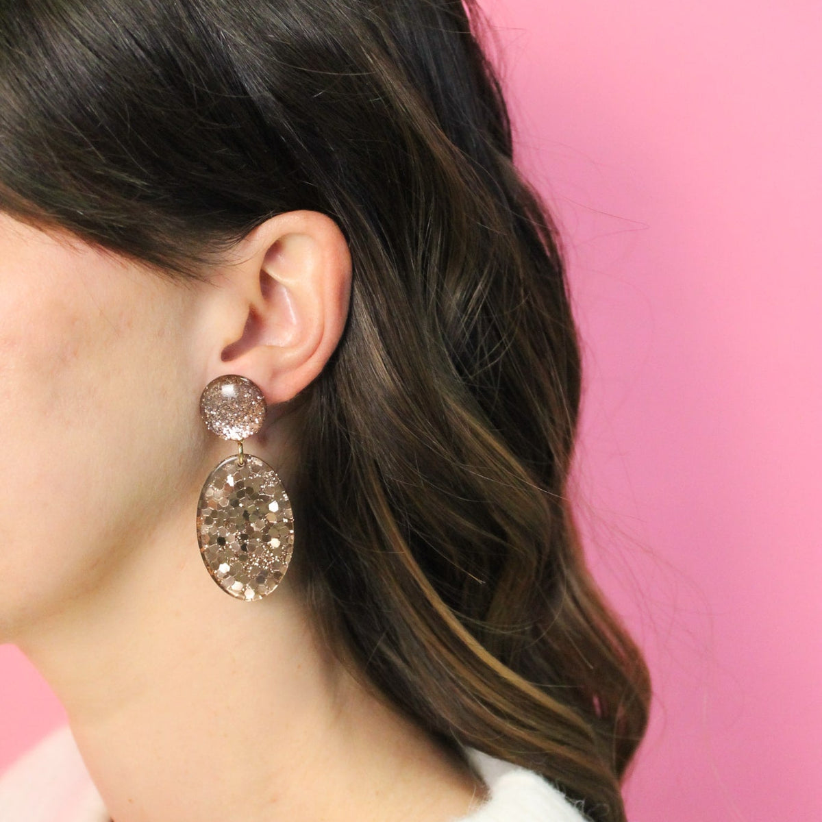 Boucles d'oreilles Lina - Doré