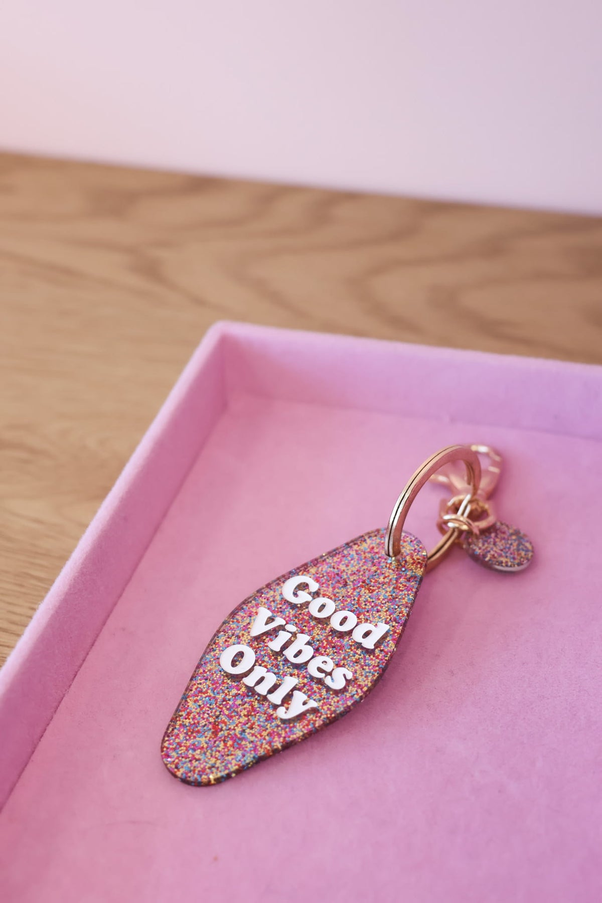 Porte clé motel - Good Vibes Only