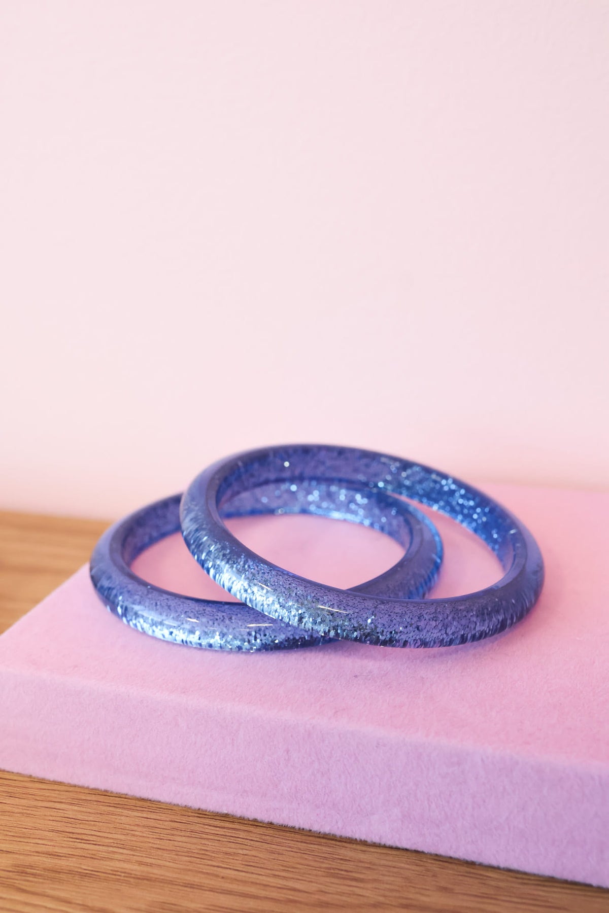 Jonc à paillettes – Bleu